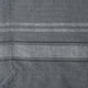 DII Gray Chambray French Stripe Placemat, Set of 6