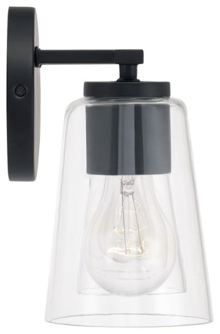 Capital Lighting 148631-537 Portman 3 Light 25"W Vanity Light - Matte Black