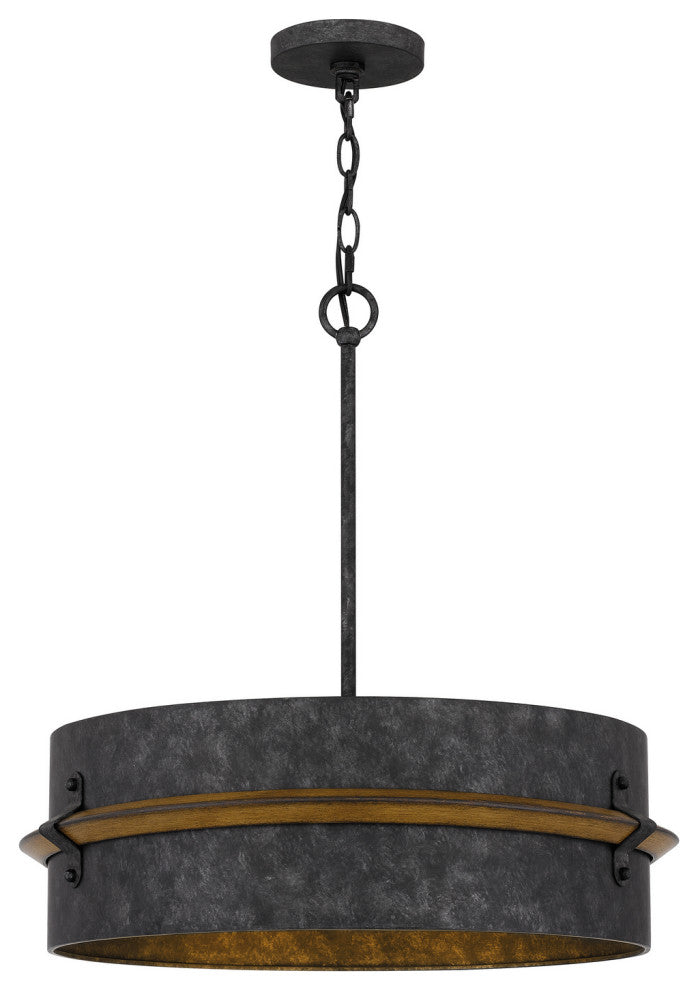 Quoizel QOP5336OK 3-Light Pendant, Lariat
