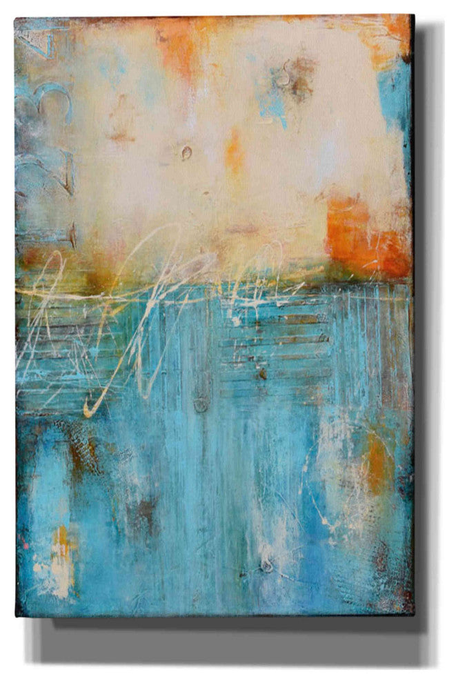 Epic Graffiti 'Forgotten Password' by Erin Ashley Giclee Wall Art, 40"x60"