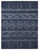 HAND KNOTTED LOOM SILK ECO-FRIENDLY AREA RUGS-Rectangle,Charcoal Beige,Geometric