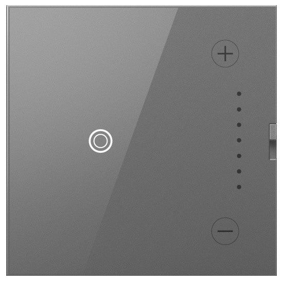 Adorne Touch Wi-Fi Ready Master Dimmer, Magnesium, Lamping Info: 600w - Incandes