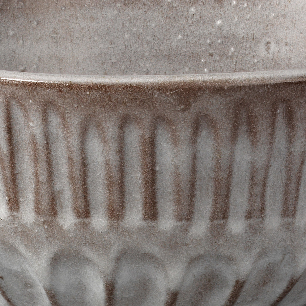 Cradle Bowl, Gray Ceramic