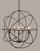 Iron Globe Pendant