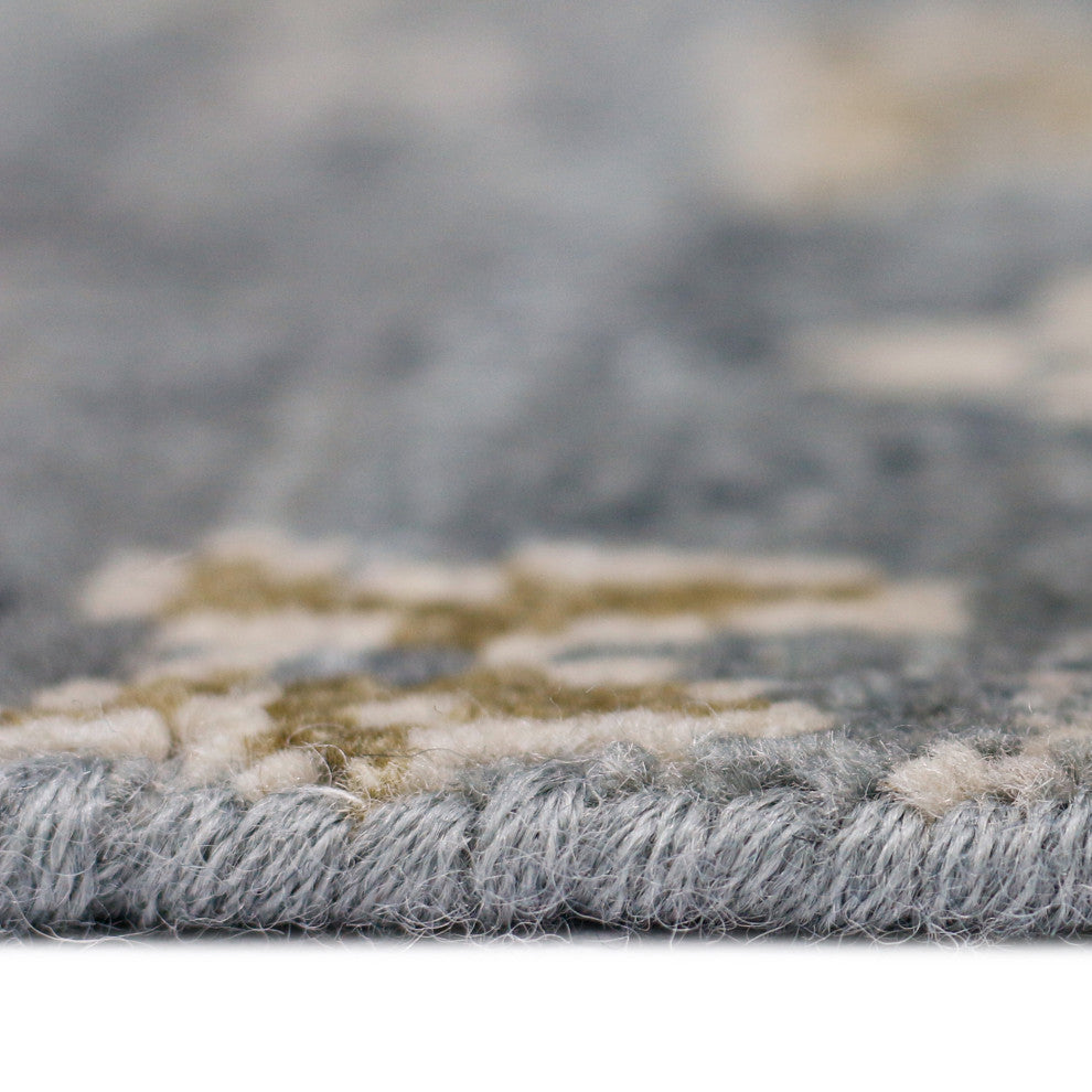 Bristol Henley Area Rug, Gray, 8' X 10'