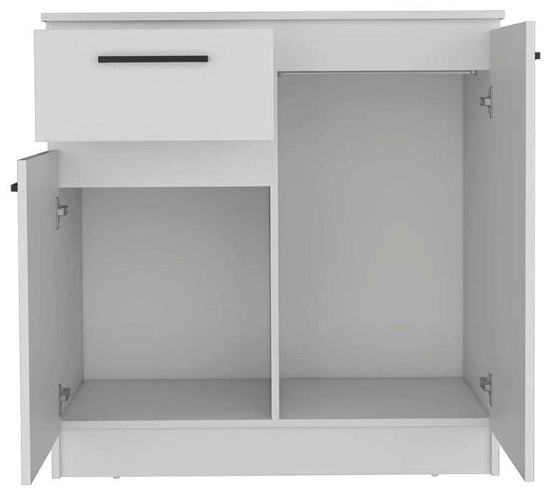 DEPOT E-SHOP Orleans Dresser with 2-Door Cabinets and Drawer
