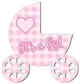 Its A Girl Cupcake And Cake Toppers