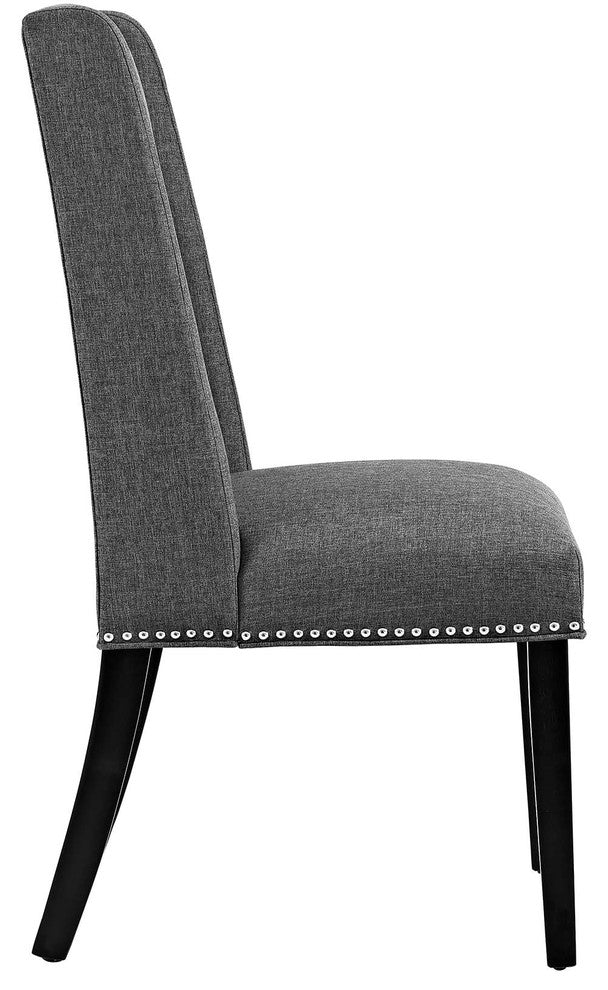 Baron Dining Chair Fabric Set of 4, Gray