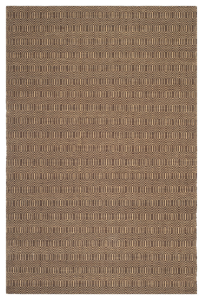 Safavieh South Hampton sha243a Solid Color Rug, Brown, 8'0"x11'0"