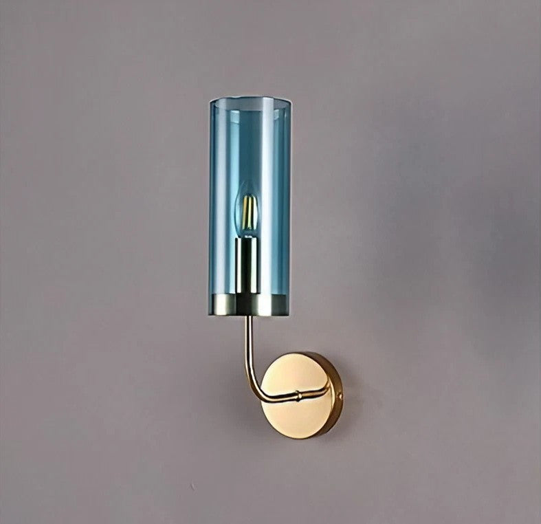 Creative Wall Lamp in European Style for Living Room, Bedroom, Blue