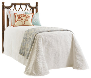 Island Breeze Rattan Headboard 3/3 Twin