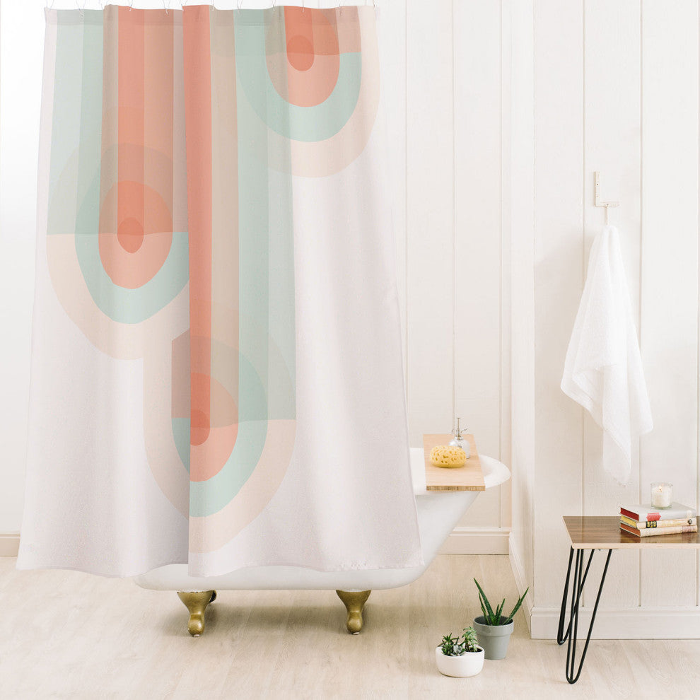 Mirimo Yoyo Peach Shower Curtain