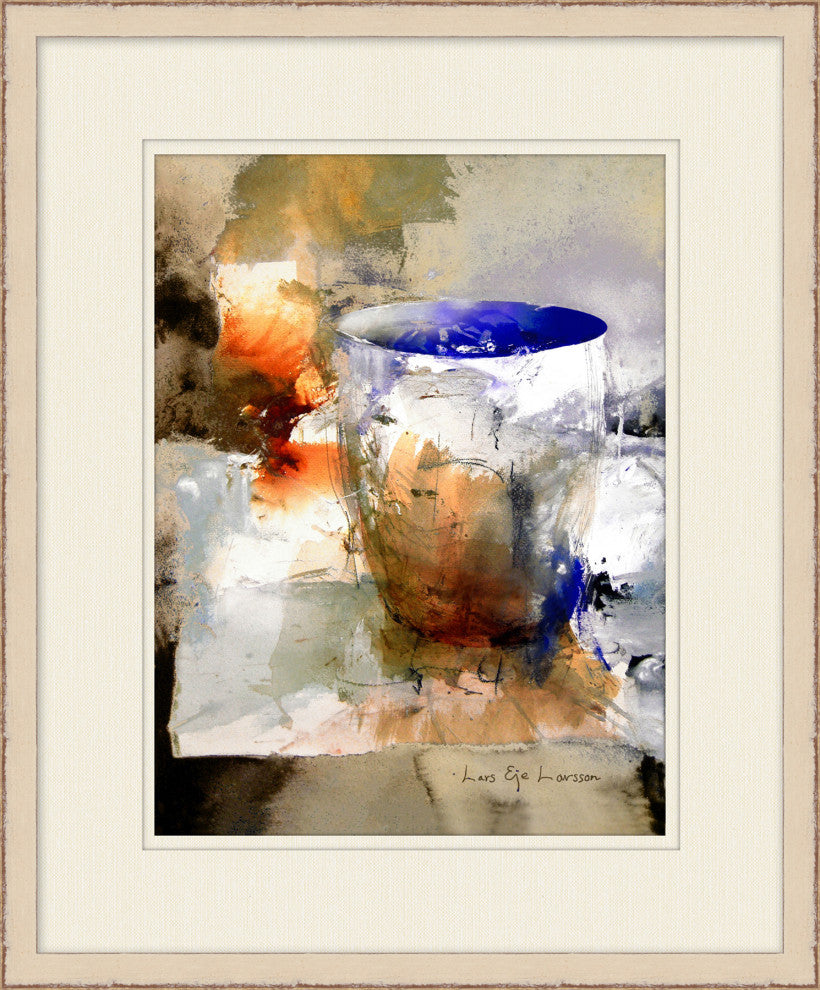 Watercolor Dishes 4, Giclee Reproduction Artwork