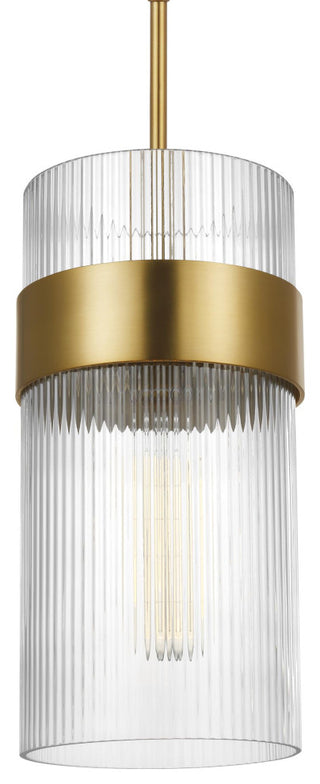 Generation Lighting, CP1171BBS, Large Pendant, Burnished Brass