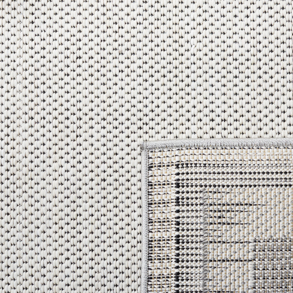 Safavieh Cottage Collection COT214A Rug, Ivory/Grey, 4' X 6'