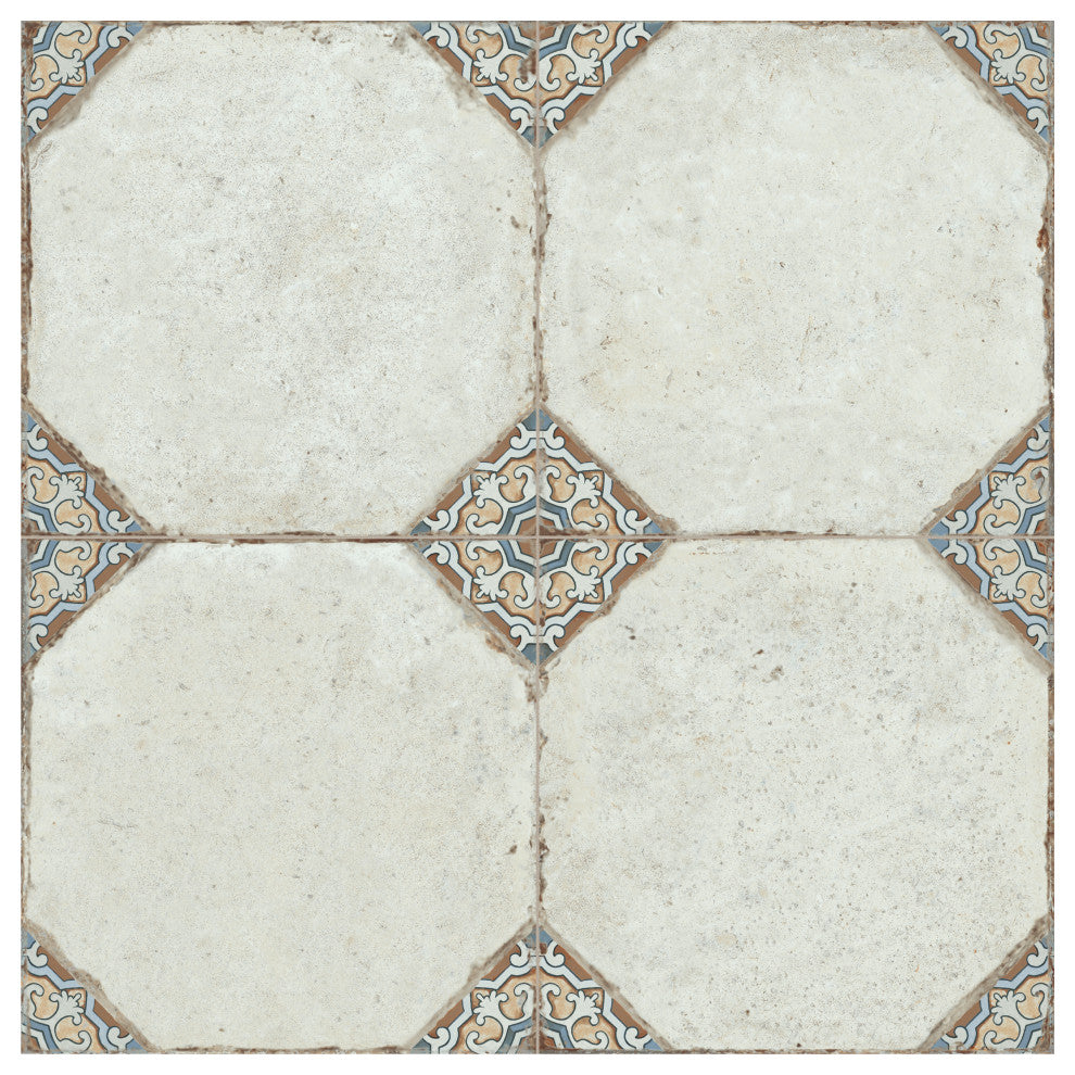 Kings Field Porcelain Floor and Wall Tile, Brown