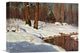"Snowscape" Stretched Canvas Giclee by Ivan Federovich Choultse, 16"x12"
