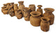 Consigned Old India Wood Pot 1