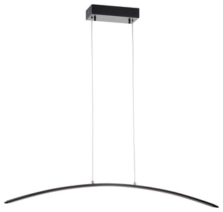 Roxanna 41.5" Dimmable Adjustable Integrated LED Linear Pendant, Black