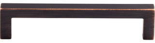 Top Knobs M1650 Square 5-1/16 Inch Center to Center Handle - Tuscan Bronze
