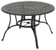 GDF Studio Fonzo Outdoor Bronze Cast Aluminum Circular Dining Table Only