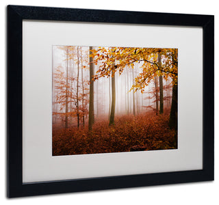 'Breathe Me' Matted Framed Canvas Art by Philippe Sainte-Laudy