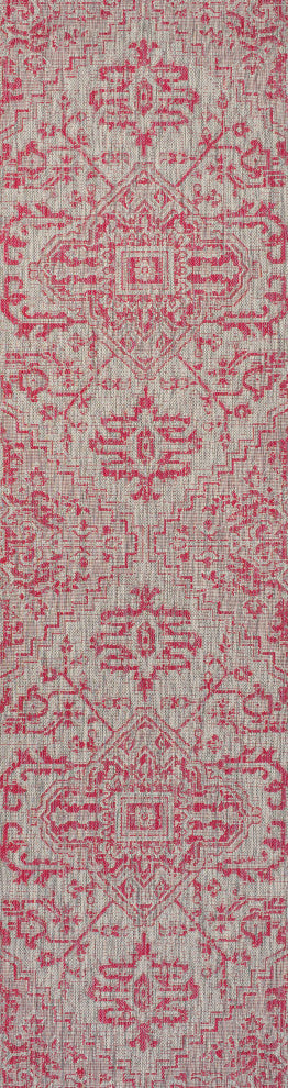 Estrella Bohemian Medallion Textured Weave Indoor/Outdoor