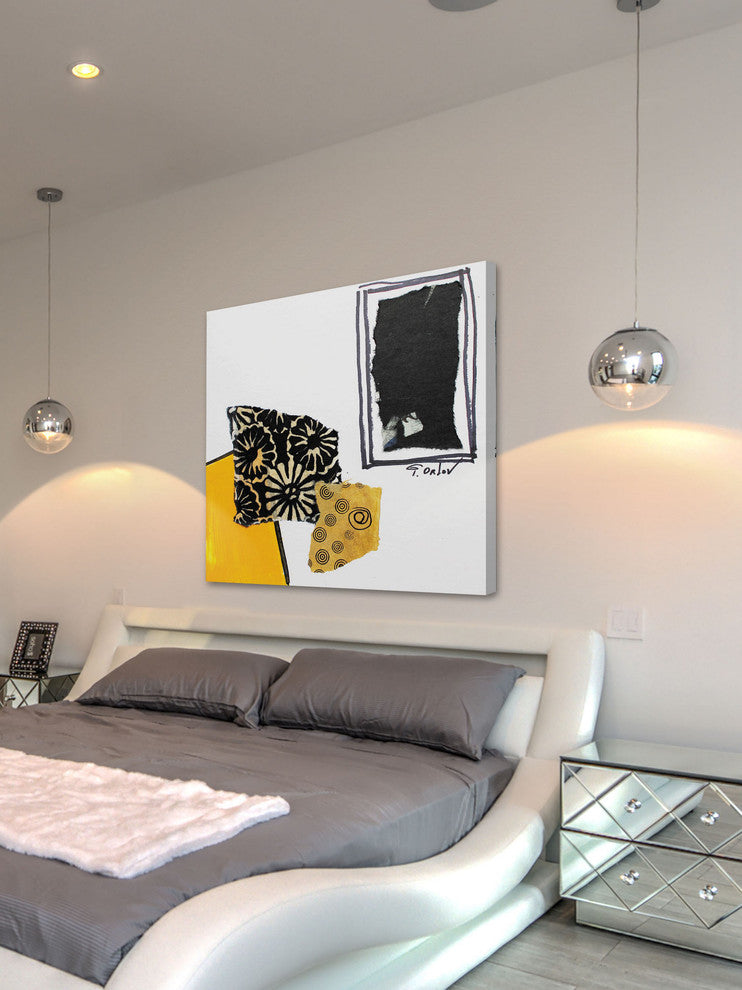 "Touch of Modern V" Painting Print on Canvas by Irena Orlov