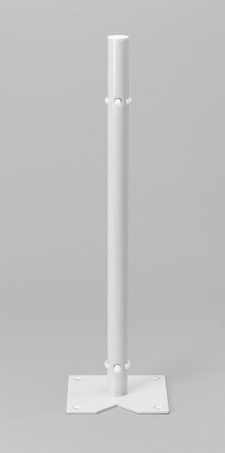 Polymer Kidney 2-Shelf Lazy Susan for Corner Base Cabinet, White, 32"W