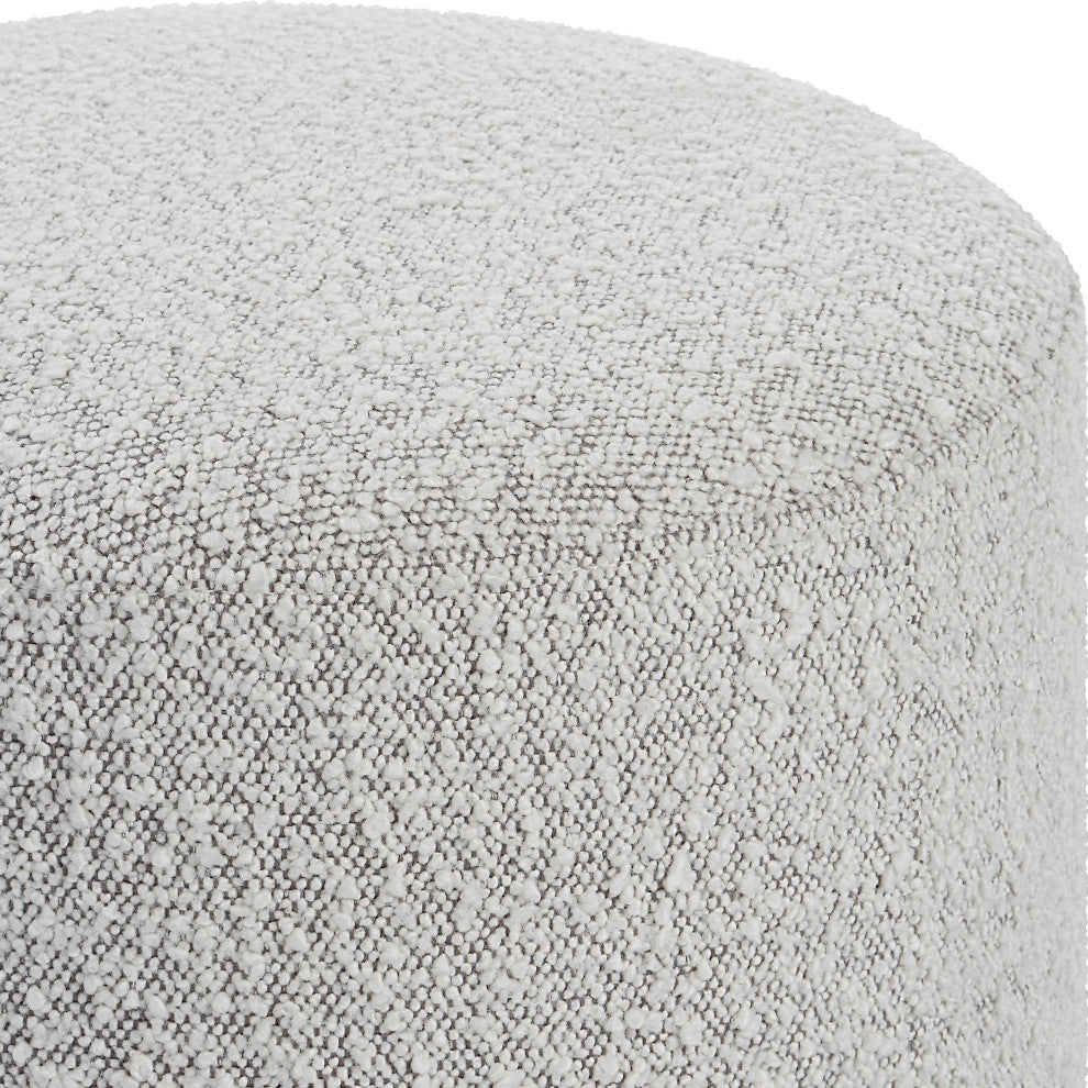 Uttermost Avila-Light Gray Ottoman