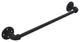 Pipeline Towel Bar, Matte Black, 36"