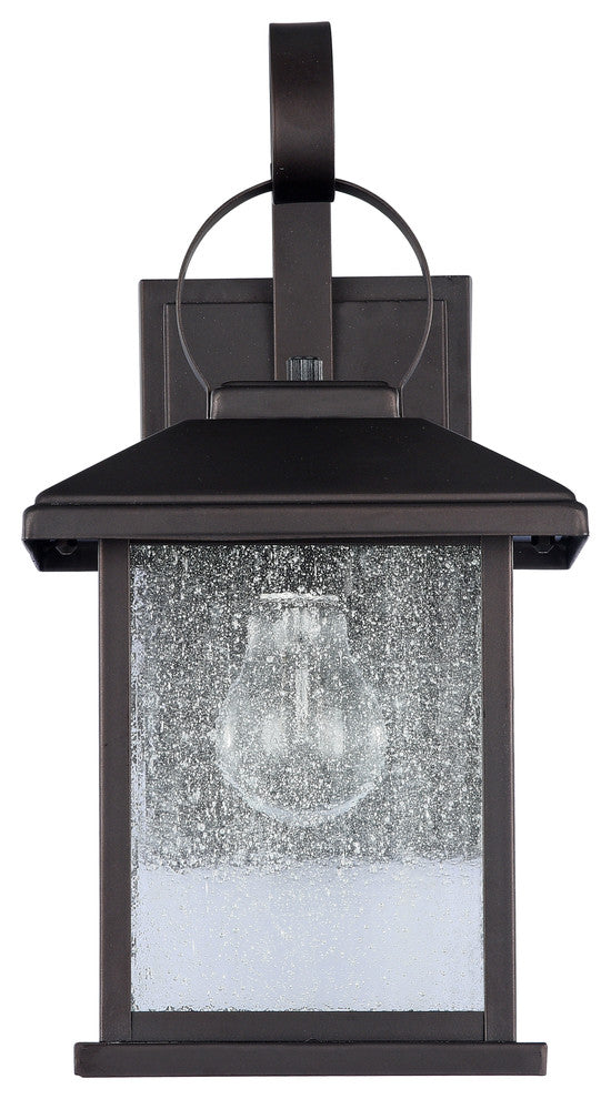 HINKLEY Transitional 1 Light Rubbed Bronze Outdoor Wall Sconce 13"