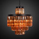 4Tier Rustic Crystal Chandelier