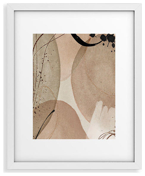 Sheila Wenzel-Ganny The Abstract Minimalist Framed Art Print, 18x24"