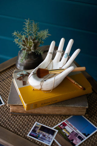Kalalou Cdv2060 Ceramic Hand Ring Holder