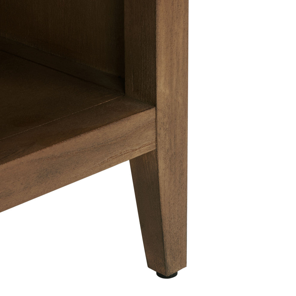 Safavieh Couture Ariella 1 Drawer Wood Nightstand, Brown