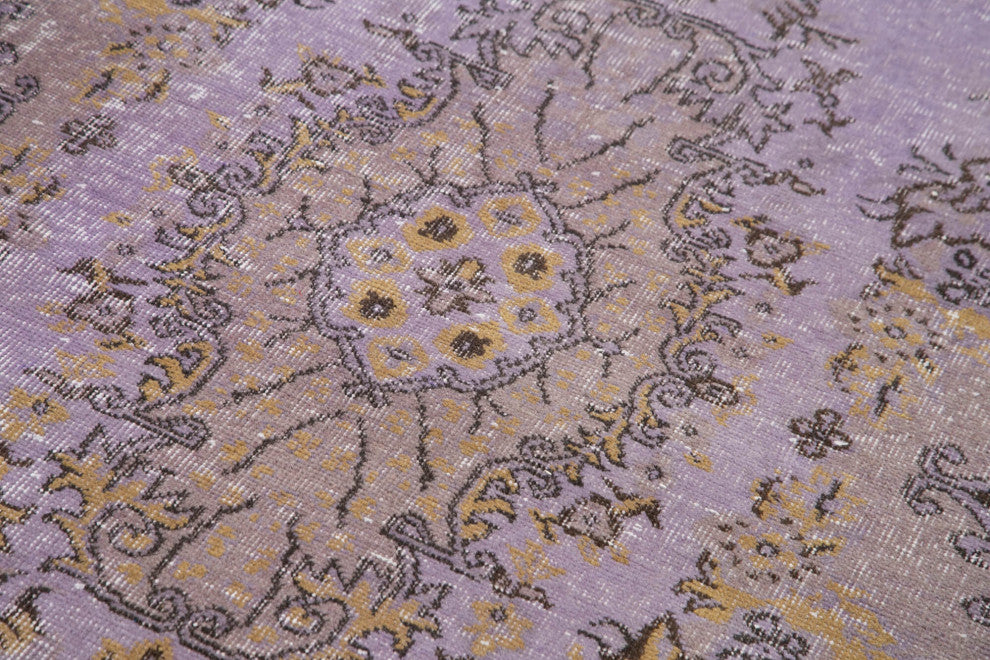 Rug N Carpet - Handwoven Turkish 3' 7" x 7' 7" Contemporary Small Area Rug