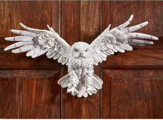 Mystical Spirit Owl Wall Sculpture