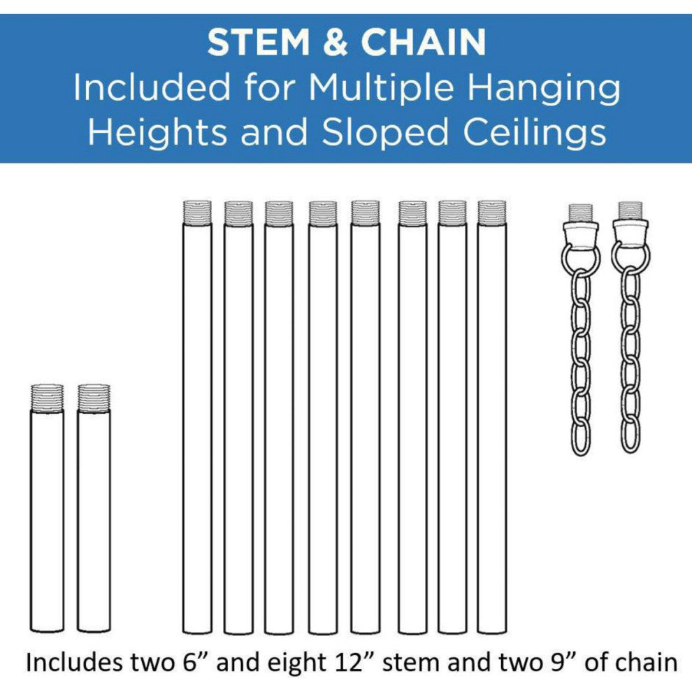 Lowery 4-Light Textured Black Linear Chandelier With Distressed Gold Leaf Accent