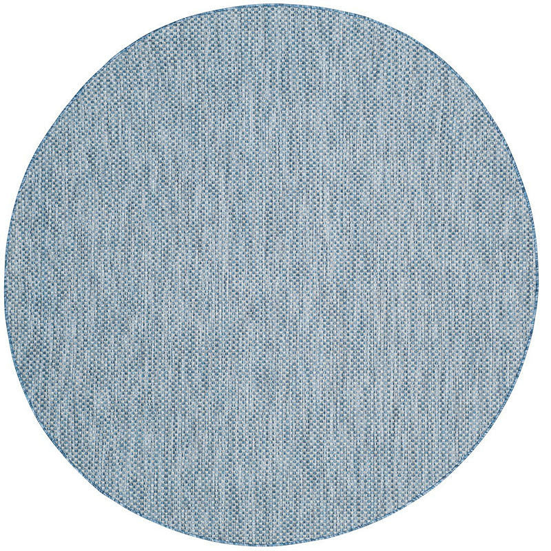 Safavieh Courtyard Cy8521-36821  Outdoor Rug, Navy/Grey, 2'7" X 5'0"