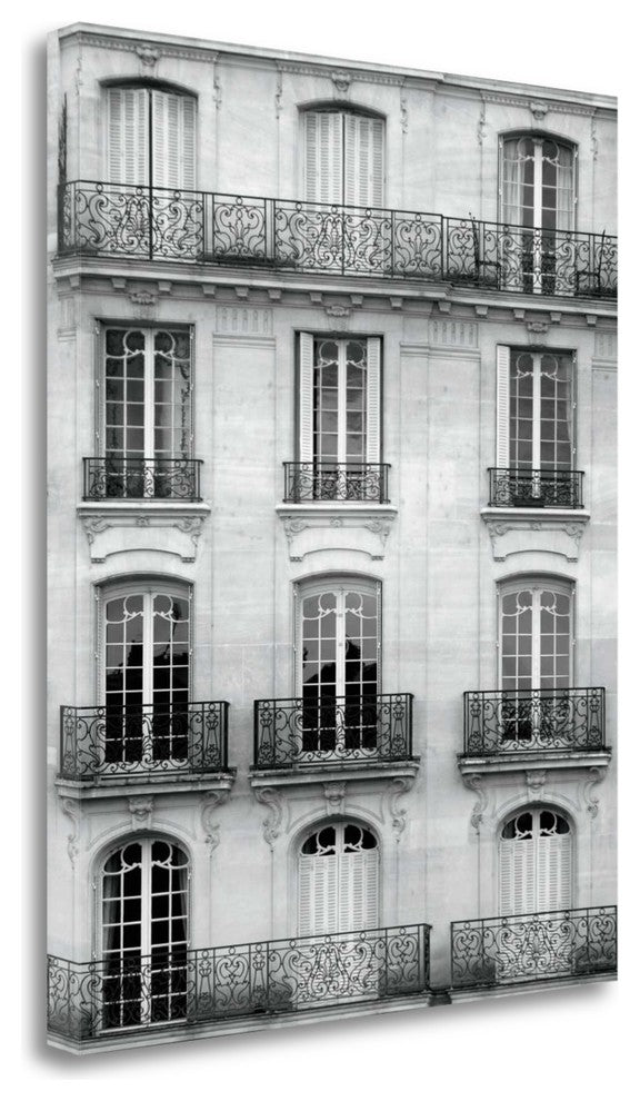 "Across The Street I" By Laura Marshall, Giclee Print on Gallery Wrap Canvas