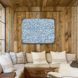 Decorative Pattern Wooden Block, 36 X 24
