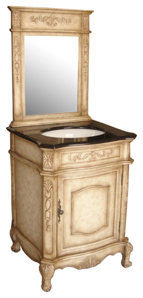 Verona 24" Bathroom Vanity Set With Countertop And Mirror