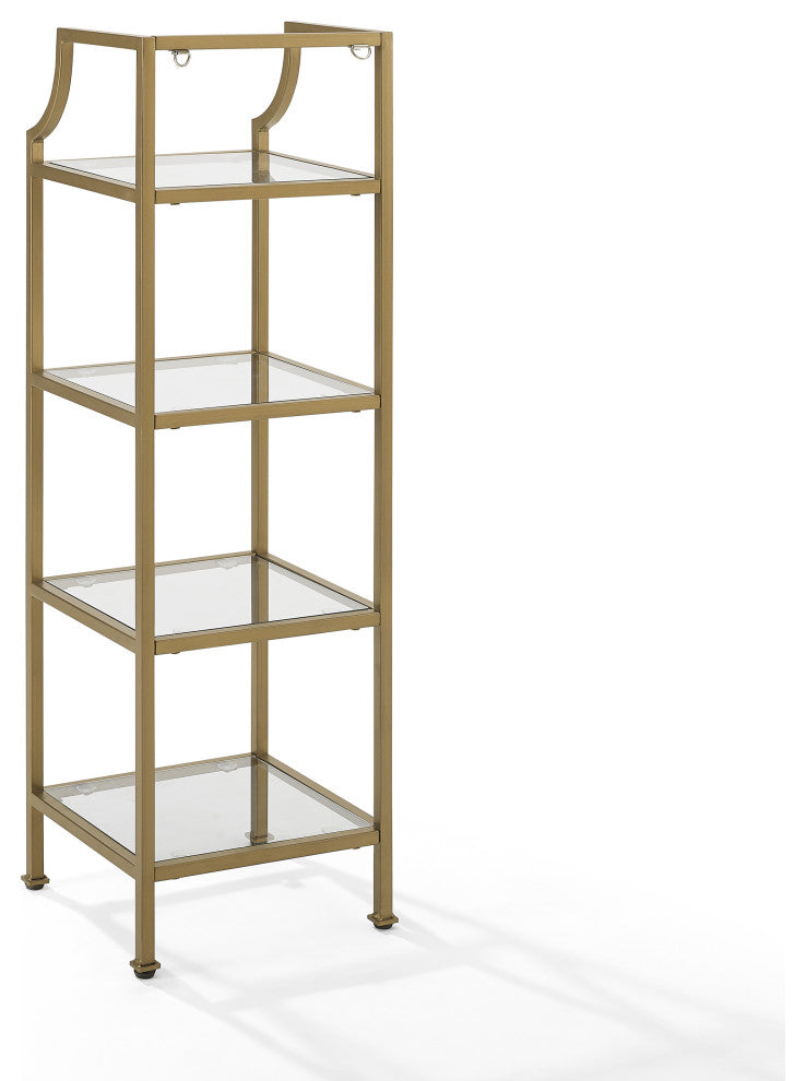 Aimee Short Etagere Soft Gold