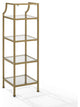 Aimee Short Etagere Soft Gold
