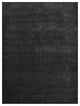 HAND KNOTTED LOOM SILK ECO-FRIENDLY AREA RUGS-Light Charcoal Color,Solid Design, [Rectangle] 8'x10'
