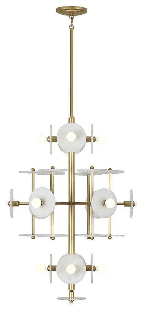 Amani 15-Light Chandelier, Royal Gold
