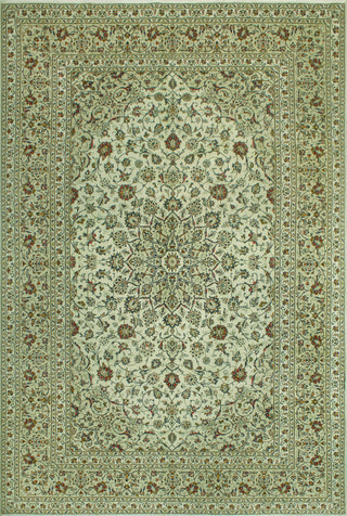 Super Vintage Distressed Ercan Ivory/Beige Rug, 7'8 x 11'7