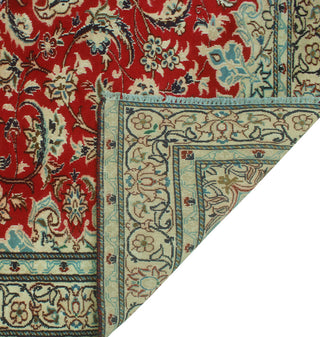 Fine Vintage Distressed Aristocr Red/Beige Rug, 5'1 x 6'5