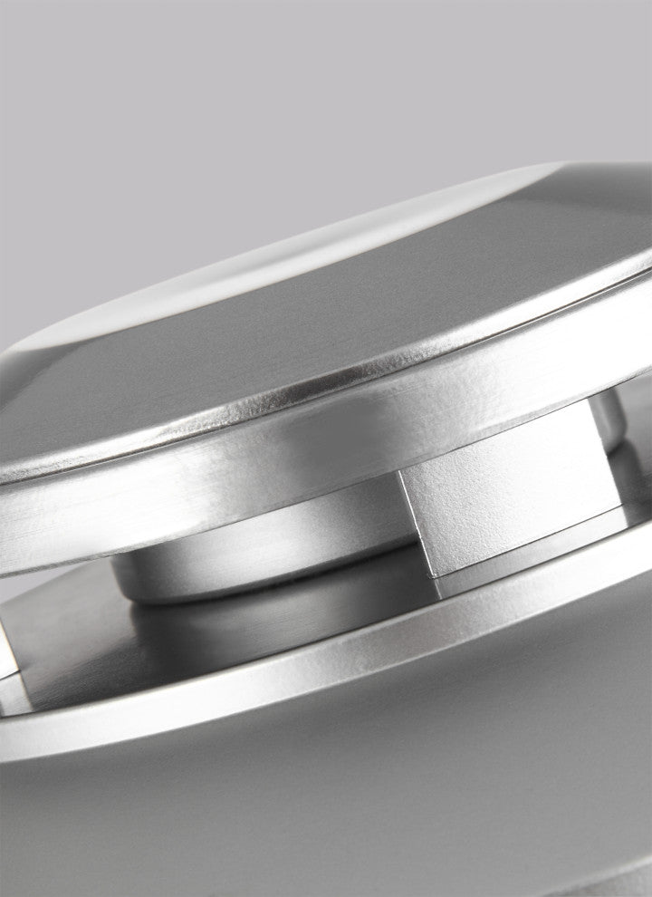 Newport Medium Lantern, Painted Brushed Steel